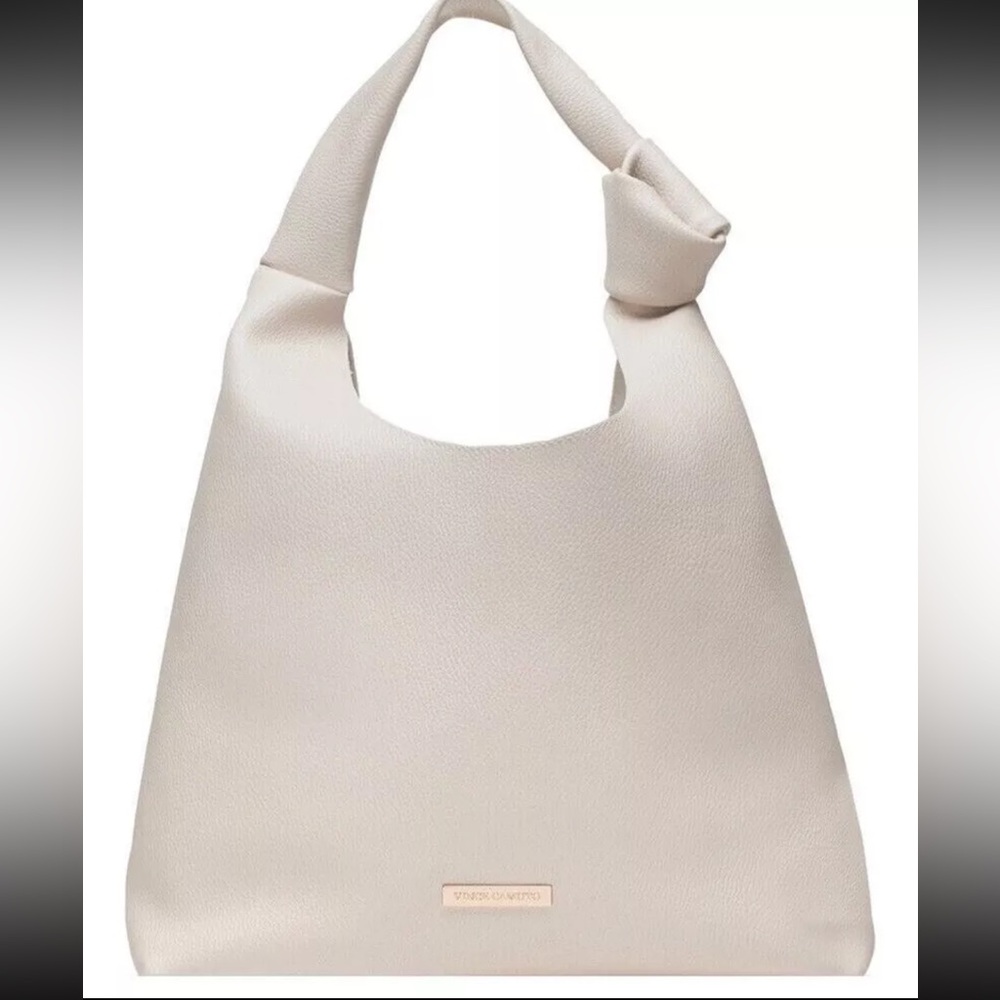 Vince Camuto beige/ cream leather tote** LAST ONE - Picture 2 of 9